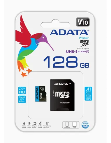 ADATA Premier 128 GB MicroSDXC UHS-I Clase 10