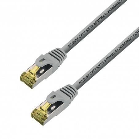 AISENS A146-0332 cable de red Gris 0,25 m Cat7 S FTP (S-STP)
