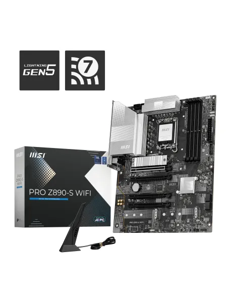 MSI PRO Z890-S WIFI placa base Intel Z890 LGA 1851 (Socket V1) ATX