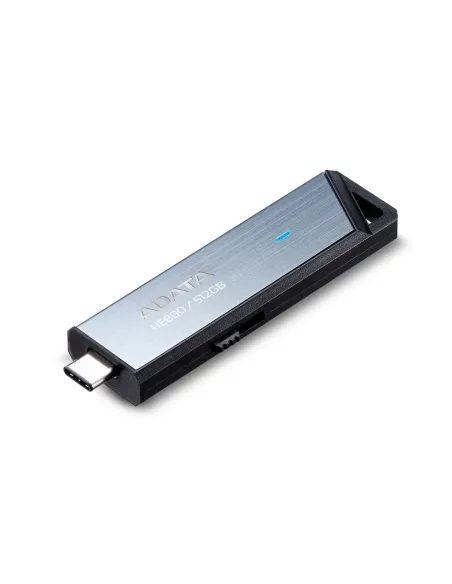 ADATA UE800 unidad flash USB 512 GB USB Tipo C 3.2 Gen 2 (3.1 Gen 2) Plata