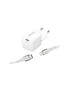 Intenso | KIT Cargador GaN W30C + Cable Lightning