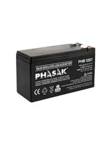 Bateria phasak phb 1207 compatible para sais 7´2ah 12v acido - plomo