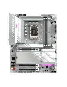 GIGABYTE Placa base Z890 AORUS ELITE WIFI7 ICE - Compatible con CPUs Intel Core Ultra (Serie 2), VRM de 16+1+2 fases, hasta 2