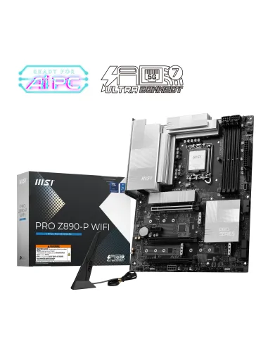 MSI PRO Z890-P WIFI placa base Intel Z890 LGA 1851 (Socket V1) ATX