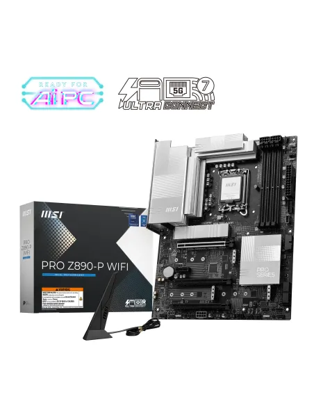 MSI PRO Z890-P WIFI placa base Intel Z890 LGA 1851 (Socket V1) ATX