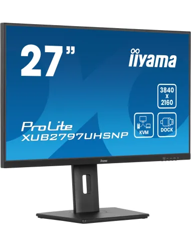 iiyama ProLite XUB2797UHSNP-B1 pantalla para PC 68,6 cm (27") 3840 x 2160 Pixeles 4K Ultra HD LED Negro