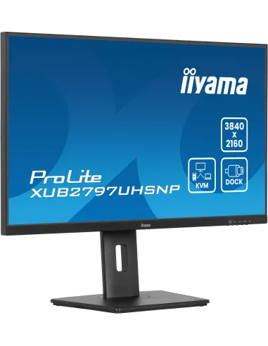 iiyama ProLite XUB2797UHSNP-B1 pantalla para PC 68,6 cm (27") 3840 x 2160 Pixeles 4K Ultra HD LED Negro