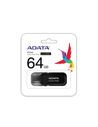 ADATA UV240 unidad flash USB 64 GB USB tipo A 2.0 Negro