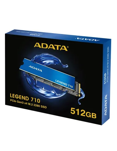 ADATA LEGEND 710 512 GB M.2 PCI Express 3.0 NVMe 3D NAND
