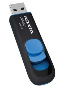 ADATA 64GB DashDrive UV128 unidad flash USB USB tipo A 3.2 Gen 1 (3.1 Gen 1) Negro, Azul