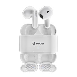 NGS ARTICA DUO Auriculares Inalámbrico Dentro de oído Llamadas Música Bluetooth Blanco