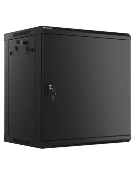 Armario lanberg mural rack 19pulgadas 12u -  600x450 negro