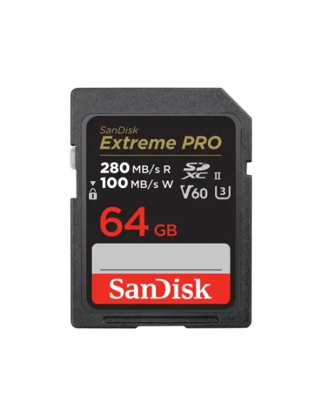 SanDisk SDSDXEP-064G-GN4IN memoria flash 64 GB SDXC UHS-II Clase 10