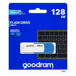 Goodram UCO2 unidad flash USB 128 GB USB tipo A 2.0 Azul, Blanco