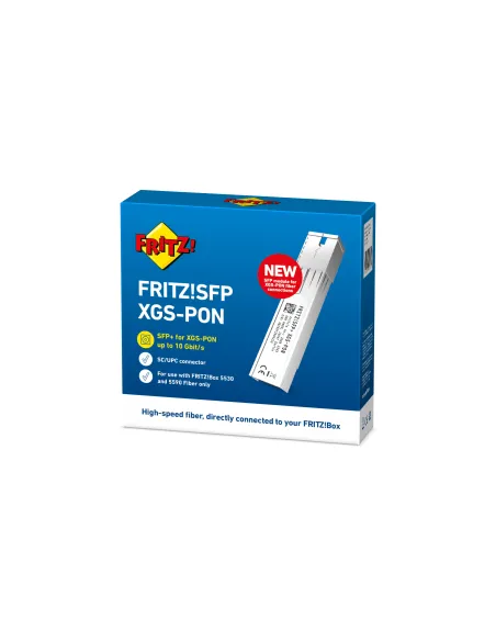 AVM FRITZ!SFP XGS-PON red modulo transceptor Fibra óptica 10000 Mbit s