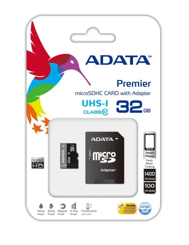 ADATA Premier microSDHC UHS-I U1 Class10 32GB Clase 10