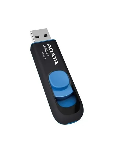 ADATA DashDrive UV128 32GB unidad flash USB USB tipo A 3.2 Gen 1 (3.1 Gen 1) Negro, Azul