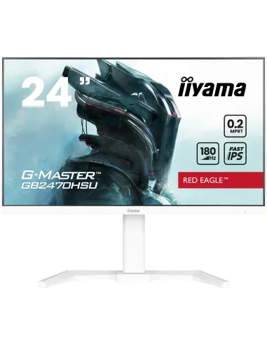 iiyama G-MASTER GB2470HSU-W6 pantalla para PC 60,5 cm (23.8") 1920 x 1080 Pixeles Full HD LED Blanco