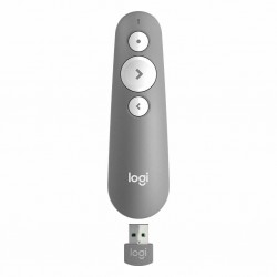 Logitech R500 apuntador inalámbricos Bluetooth RF Gris