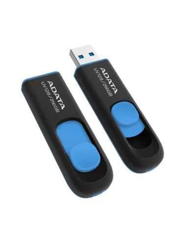 ADATA UV128 unidad flash USB 256 GB USB tipo A 3.2 Gen 1 (3.1 Gen 1) Negro, Azul