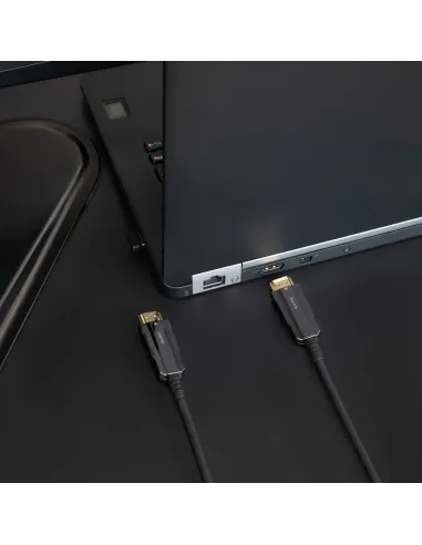 Nanocable Cable HDMI V2.0 AOC 4K@60Hz 18Gbps A M-A M, Negro, 10 m