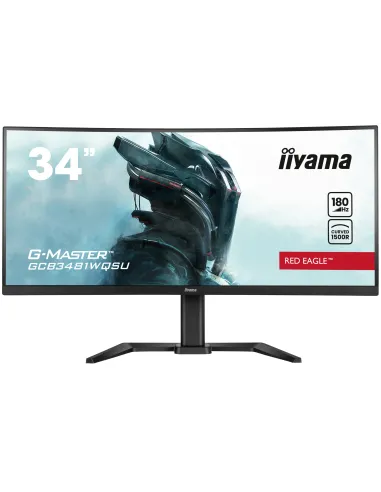 iiyama G-MASTER GCB3481WQSU-B1 pantalla para PC 86,4 cm (34") 3440 x 1440 Pixeles UltraWide Quad HD LCD Negro