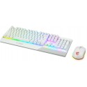 MSI S11-04ES305-CLA teclado Ratón incluido USB QWERTY Italiano Blanco