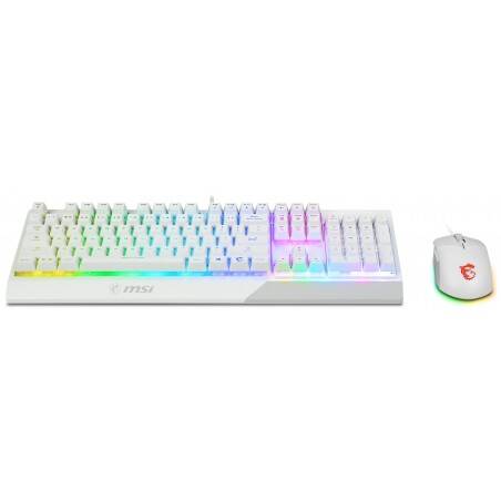 MSI S11-04ES305-CLA teclado Ratón incluido USB QWERTY Italiano Blanco