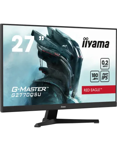 iiyama G-MASTER G2770QSU-B6 pantalla para PC 68,6 cm (27") 2560 x 1440 Pixeles Wide Quad HD LED Negro