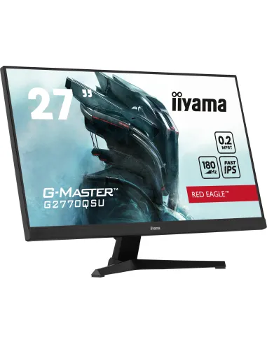 iiyama G-MASTER G2770QSU-B6 pantalla para PC 68,6 cm (27") 2560 x 1440 Pixeles Wide Quad HD LED Negro