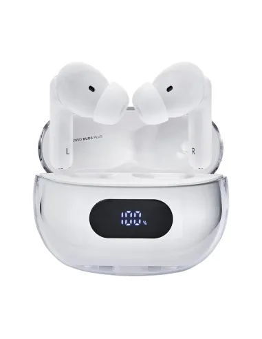 Intenso | Buds Plus Auriculares TWS ANC+ENC|blanco