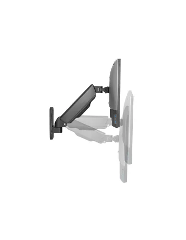 Equip 650136 soporte para monitor 81,3 cm (32") Pared Negro