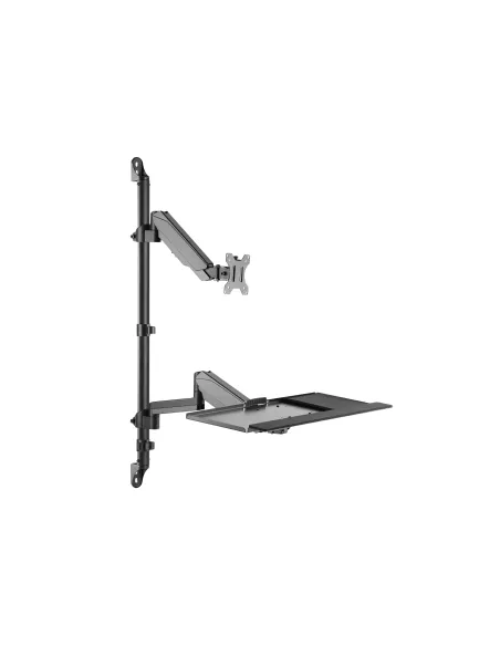 Equip 650170 soporte y montura para estación de trabajo PC todo en uno 8 kg Negro 43,2 cm (17") 81,3 cm (32")