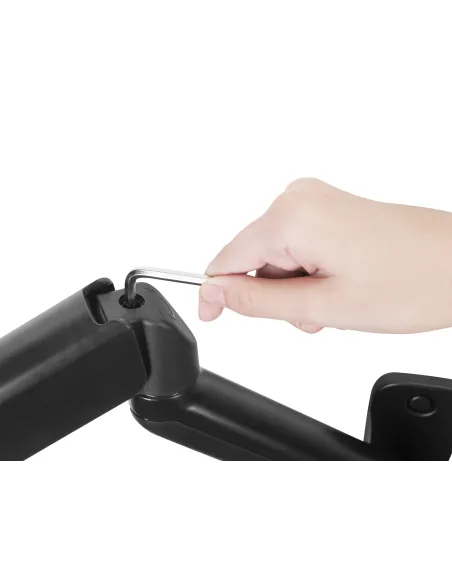 Equip 650137 soporte para monitor 81,3 cm (32") Pared Negro