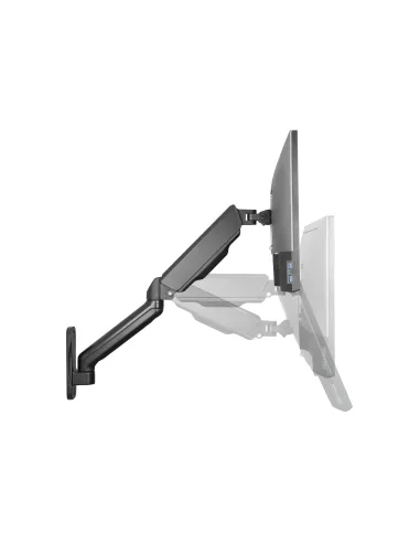 Equip 650137 soporte para monitor 81,3 cm (32") Pared Negro