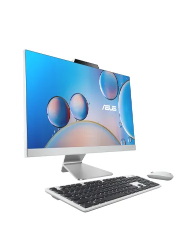ASUS M3402WFAK-WA0260 - Sobremesa todo en uno 23.8" Full HD (AMD Ryzen 5 7520U, 16GB RAM, 512GB SSD, Radeon 610M, Sin Sistema