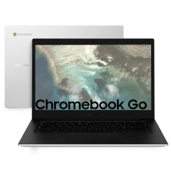 Samsung Chromebook XE340XDA N4500 35,6 cm (14") HD+ Intel® Celeron® N 4 GB LPDDR4x-SDRAM 64 GB eMMC Wi-Fi 6 (802.11ax) ChromeOS