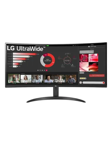 LG 34WR50QK-B pantalla para PC 86,4 cm (34") 3440 x 1440 Pixeles Wide Quad HD Negro