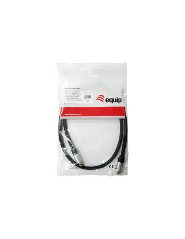 Equip 119383 cable HDMI 5 m HDMI tipo A (Estándar) Negro, Plata