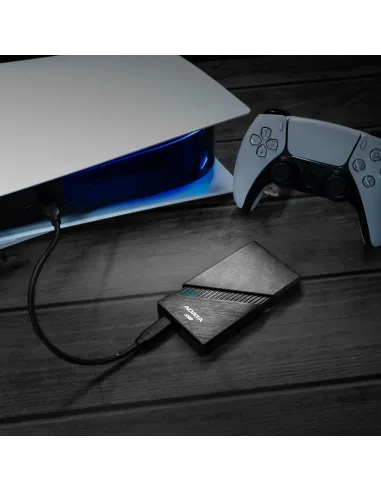 ADATA SE920 Tecnología Thunderbolt (Rayo) 1 TB USB Tipo C 3.2 Gen 2 (3.1 Gen 2) Negro