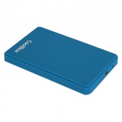 CoolBox SlimColor 2543 Carcasa de disco duro/SSD Azul 2.5"