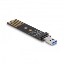 Delock Convertidor combo para M.2 NVMe PCIe o SATA