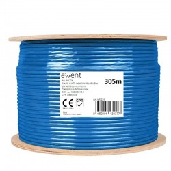 Ewent IM1224 cable de red Azul 305 m Cat6a U/UTP (UTP)