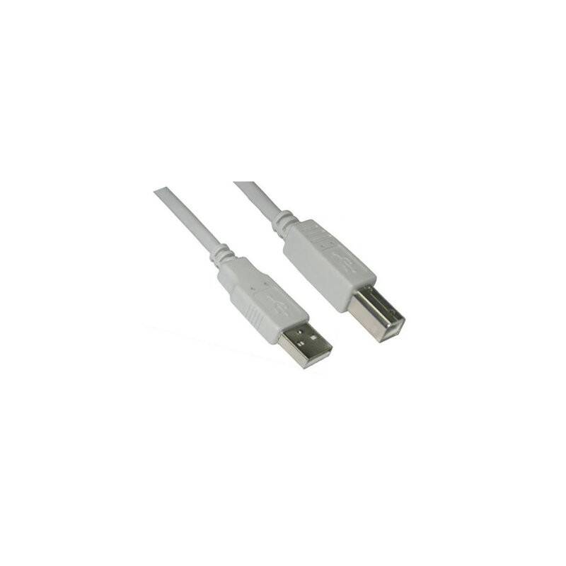 Nanocable CABLE USB 2.0 IMPRESORA, TIPO A/M-B/M, BEIGE, 1.8 M
