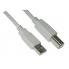 Nanocable CABLE USB 2.0 IMPRESORA, TIPO A/M-B/M, BEIGE, 1.8 M