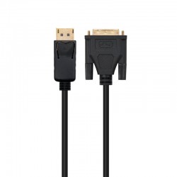 Ewent EC1441 adaptador de cable de vídeo 1,8 m DisplayPort DVI-D Negro