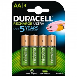 Duracell HR6 AA 4-pack Batería recargable Níquel-metal hidruro (NiMH)