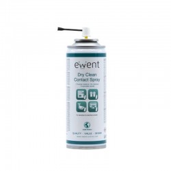 Ewent EW5614 kit de limpieza para computadora Pantallas / Plásticos, Universal Espray para limpieza de equipos 200 ml