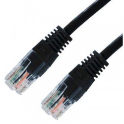 Nanocable 10.20.0403-BK cable de red Negro 3 m Cat6 U/UTP (UTP)