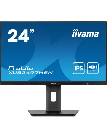 iiyama ProLite XUB2497HSN-B2 pantalla para PC 60,5 cm (23.8") 1920 x 1080 Pixeles Full HD LED Negro